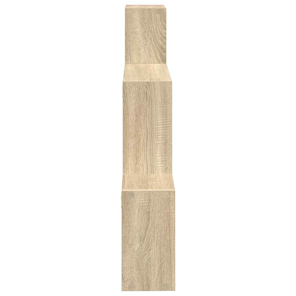 Wandregal Wandhalterung Braun 91,5 x 15 x 76 cm Holzwerkstoff