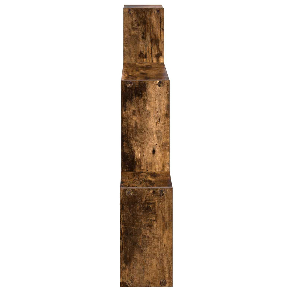 Wandregal Wandhalterung Braun 91,5 x 15 x 76 cm Holzwerkstoff