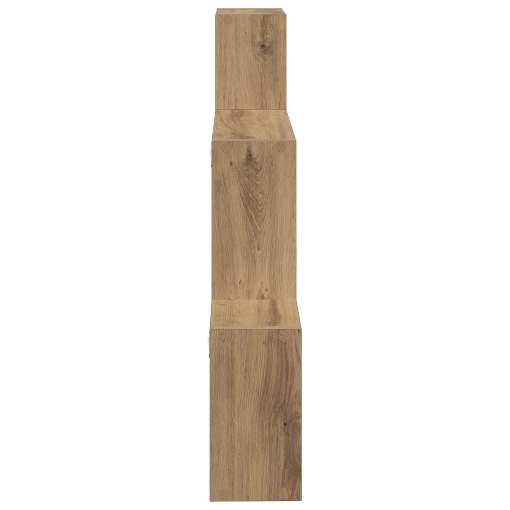 Wandregal Wandhalterung Braun 91,5 x 15 x 76 cm Holzwerkstoff