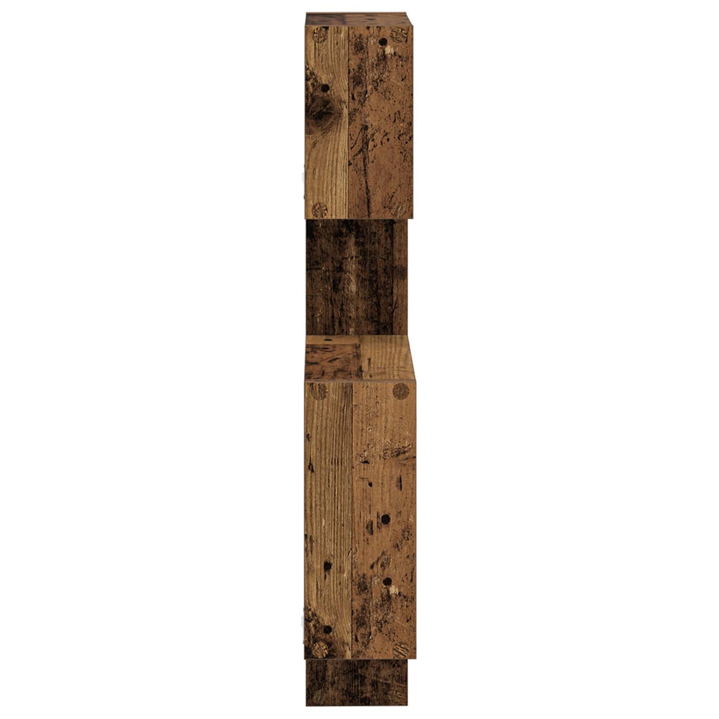 Wandwürfelregale Wandhalterung Braun 64 x 13,5 x 91,5 cm
