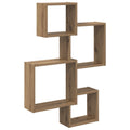 Wandwürfelregale Wandhalterung Braun 64 x 13,5 x 91,5 cm