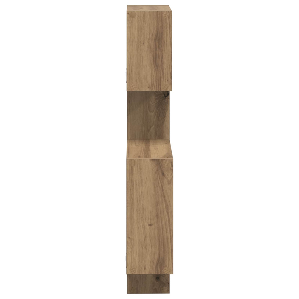 Wandwürfelregale Wandhalterung Braun 64 x 13,5 x 91,5 cm