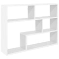 Wandregal Wandhalterung Weiß 95 x 20 x 69,5 cm Holzwerkstoff