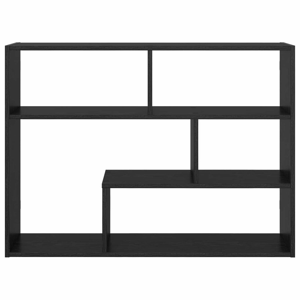 Wandregal Wandhalterung Schwarz 95 x 20 x 69,5 cm Holzwerkstoff
