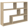 Wandregal Wandhalterung Braun 95 x 20 x 69,5 cm Holzwerkstoff