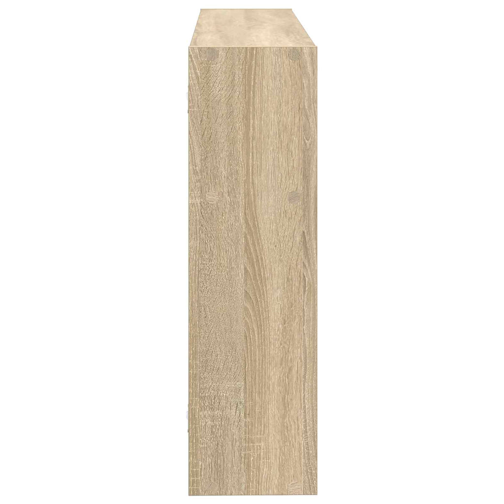 Wandregal Wandhalterung Braun 95 x 20 x 69,5 cm Holzwerkstoff