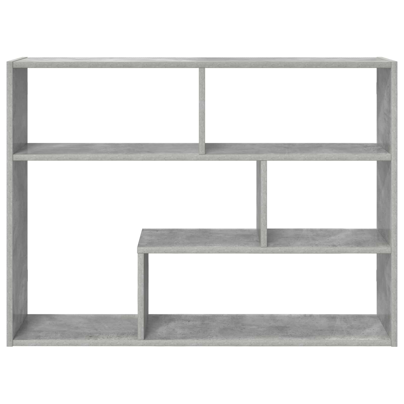 Wandregal Wandhalterung Grau 95 x 20 x 69,5 cm Holzwerkstoff