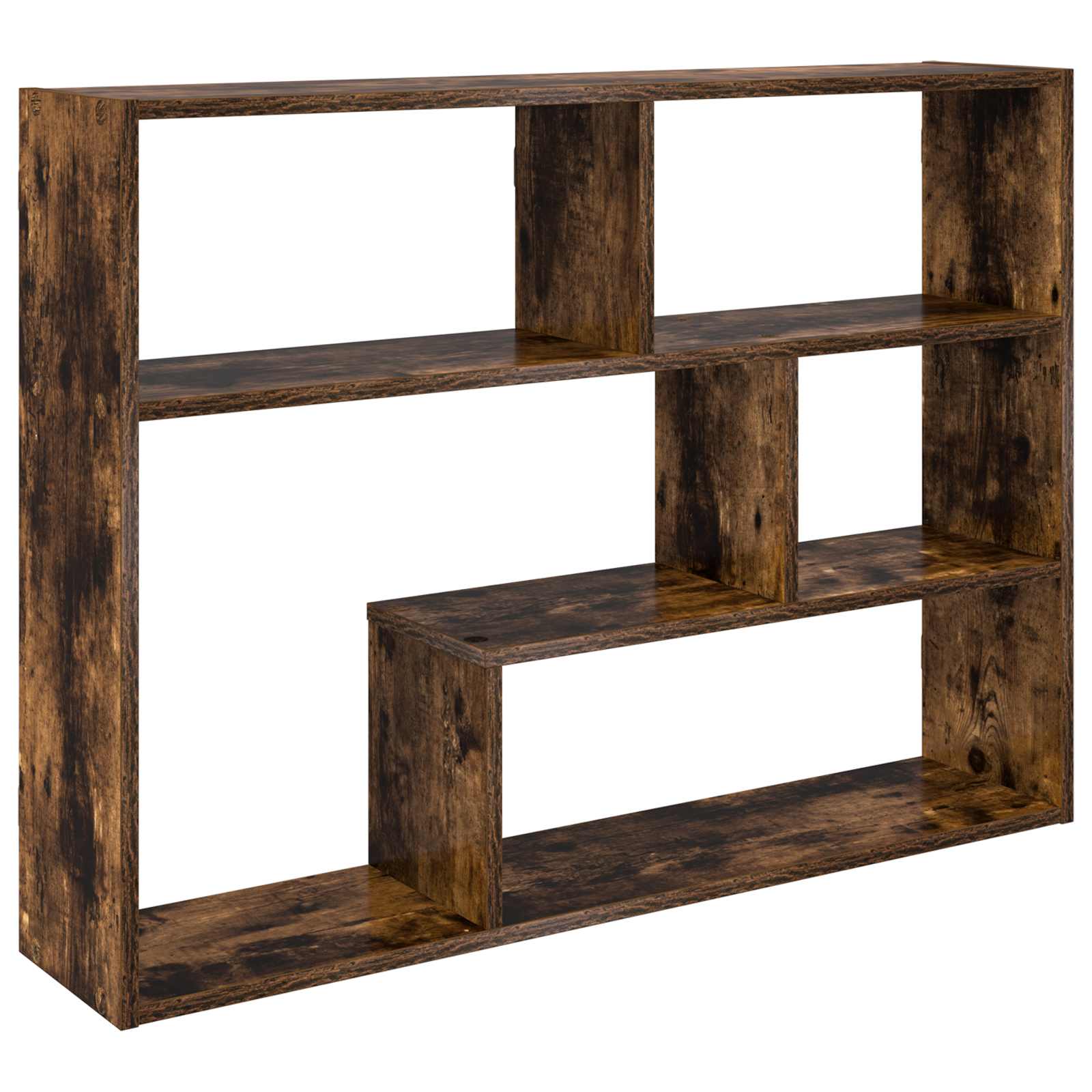 Wandregal Wandhalterung Braun 95 x 20 x 69,5 cm Holzwerkstoff