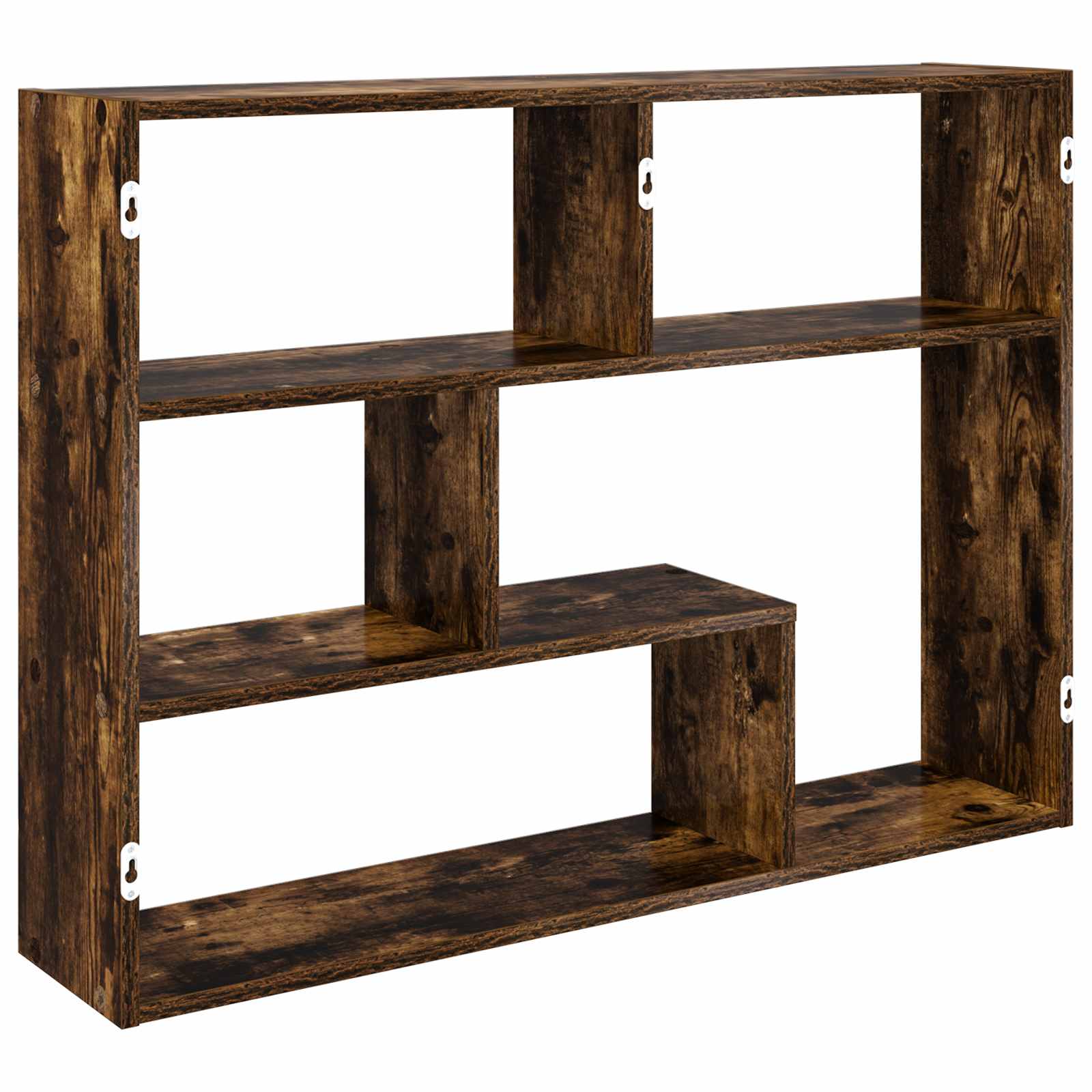 Wandregal Wandhalterung Braun 95 x 20 x 69,5 cm Holzwerkstoff