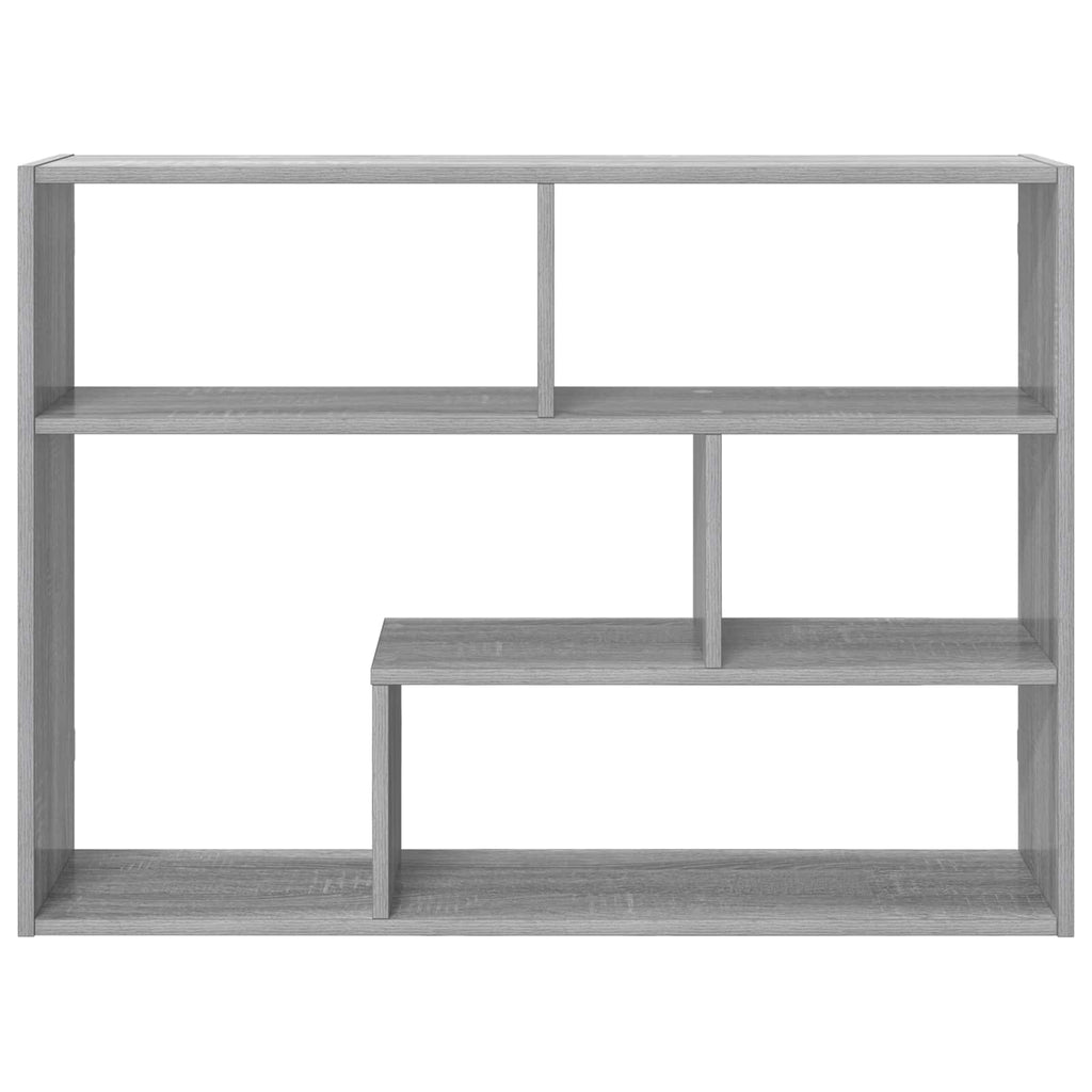 Wandregal Wandhalterung Grau 95 x 20 x 69,5 cm Holzwerkstoff