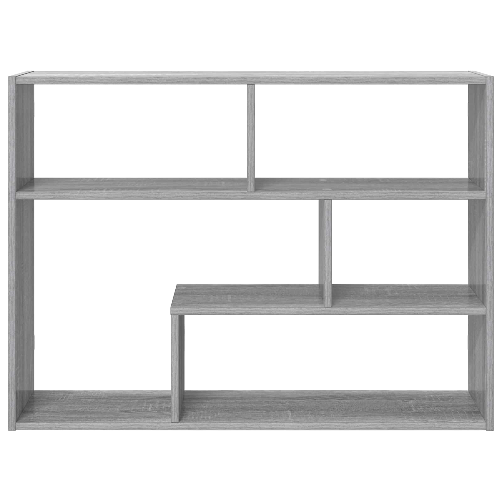 Wandregal Wandhalterung Grau 95 x 20 x 69,5 cm Holzwerkstoff