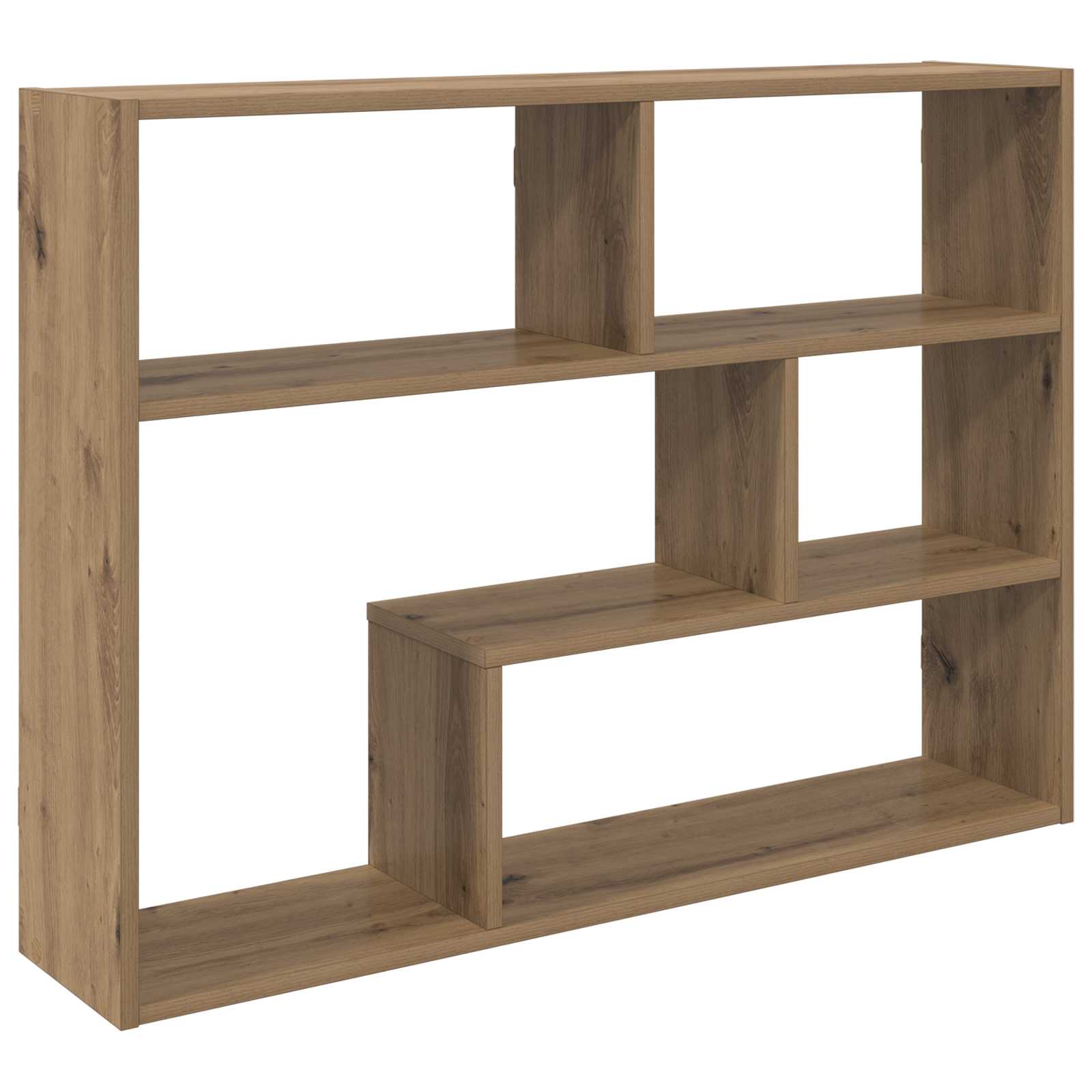 Wandregal Wandhalterung Braun 95 x 20 x 69,5 cm Holzwerkstoff
