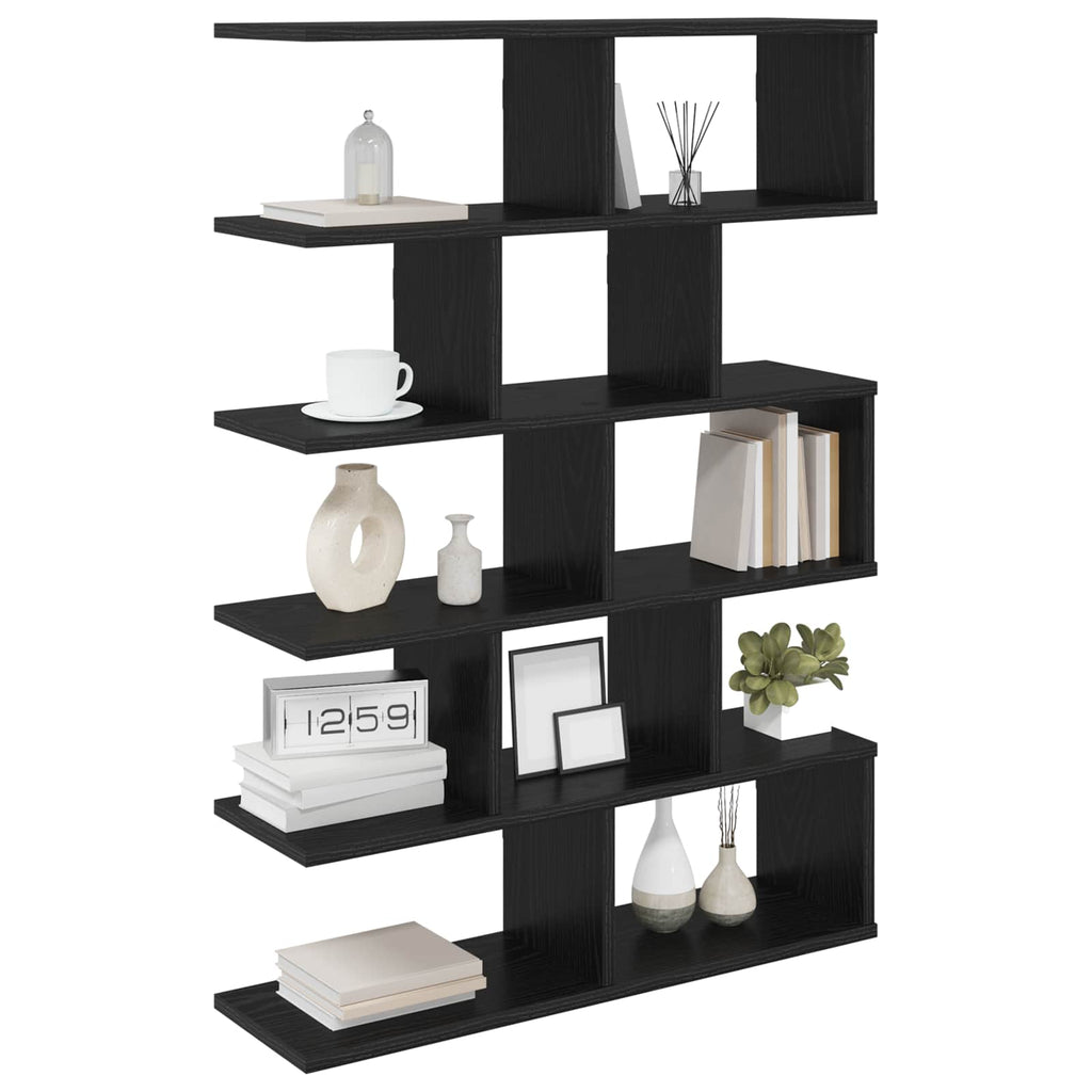 Wandregal Schwarze Eiche 70 x 20 x 100 cm Holzwerkstoff
