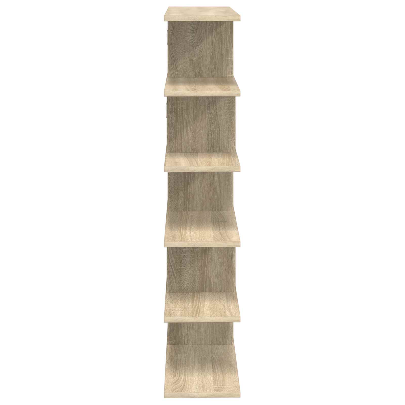 Wandregal Sonoma-Eiche 70 x 20 x 100 cm Holzwerkstoff