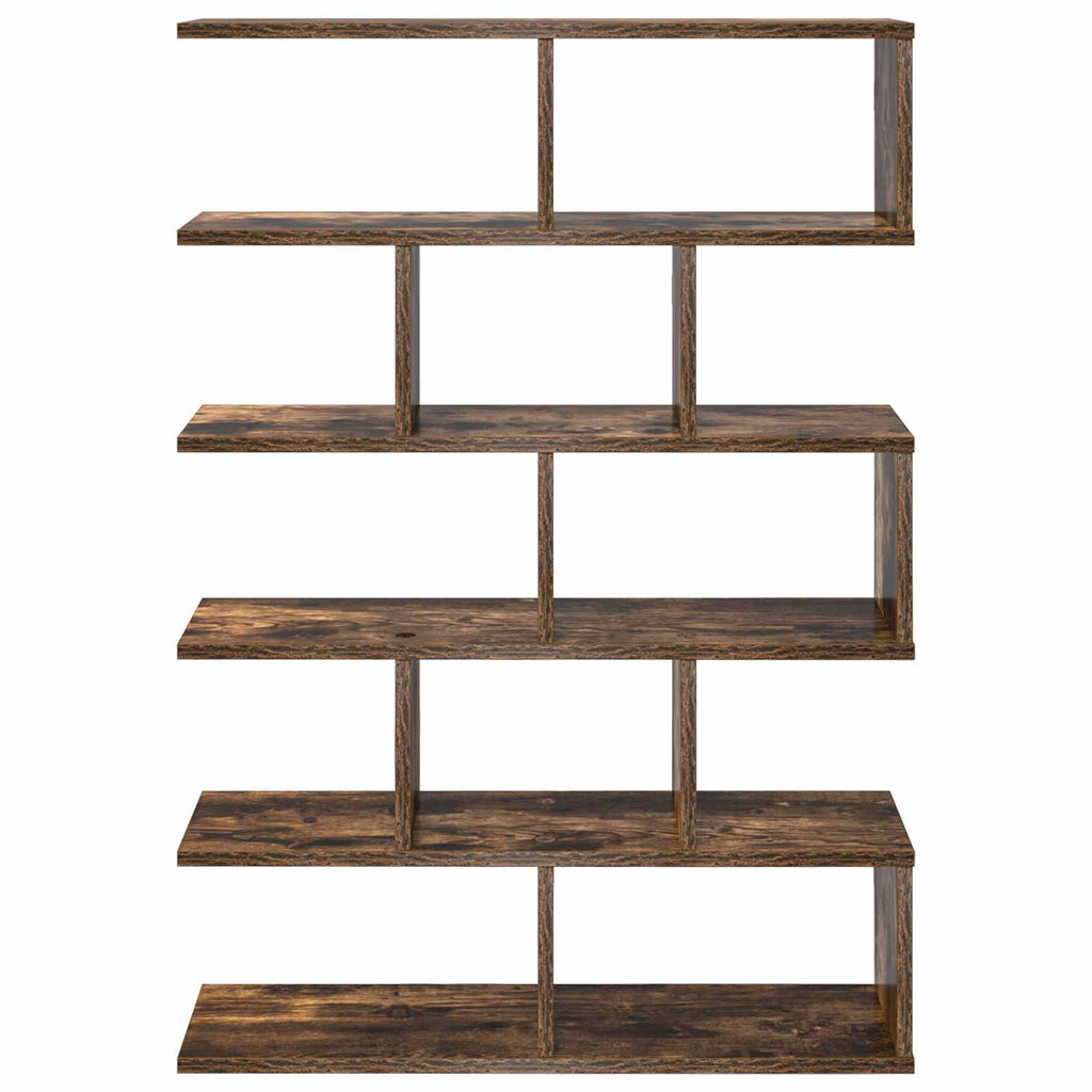 Wandregal Raucheiche 70 x 20 x 100 cm Holzwerkstoff