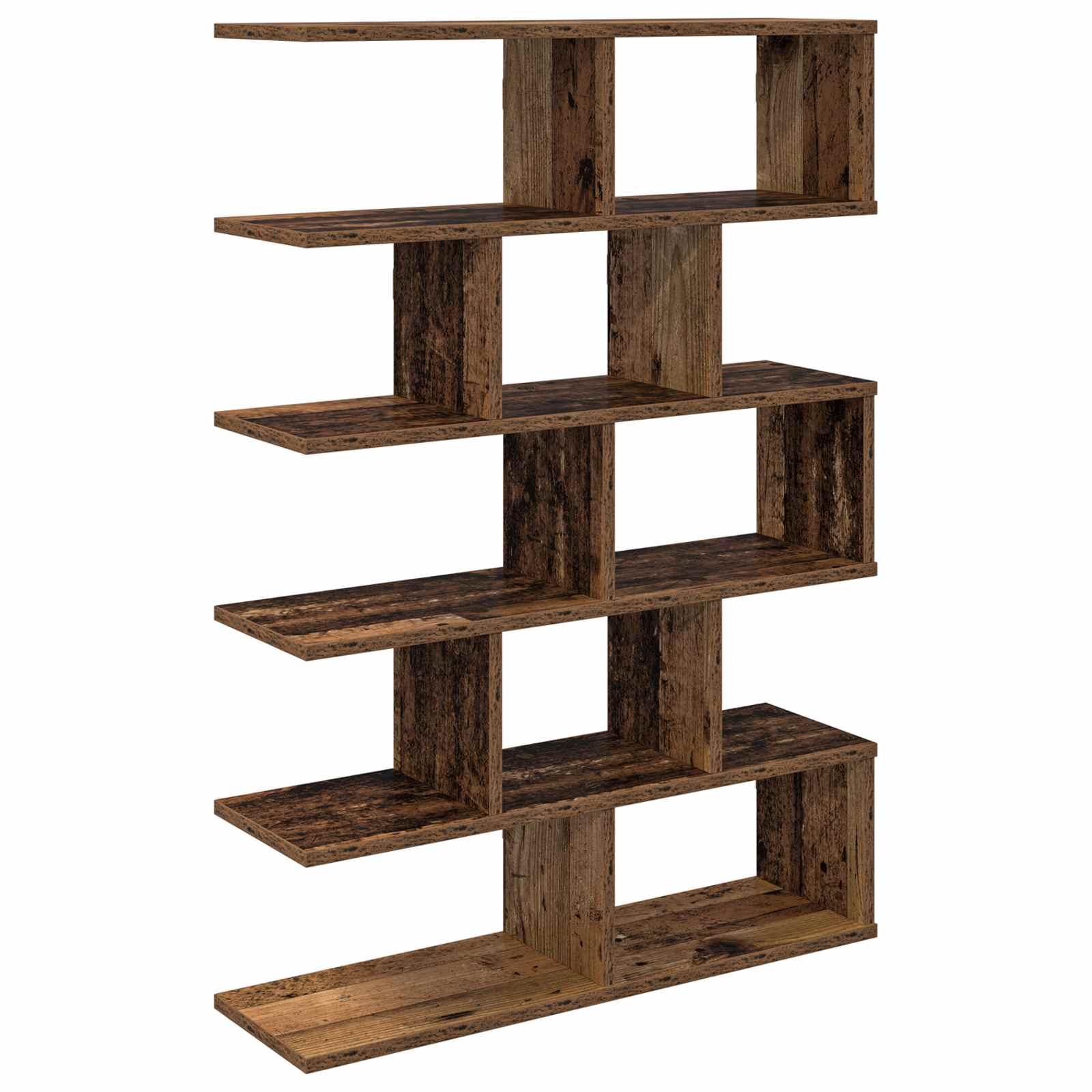 Wandregal Altholz 70 x 20 x 100 cm Holzwerkstoff