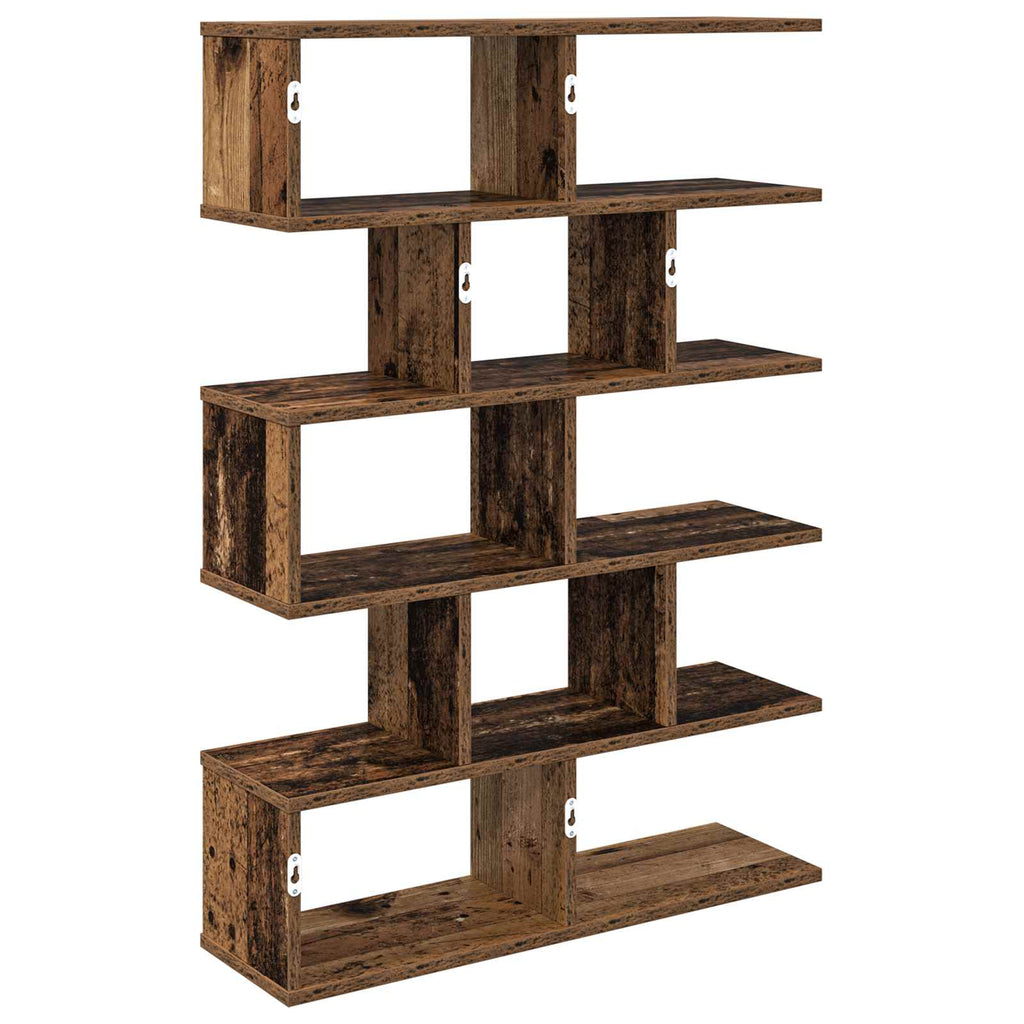 Wandregal Altholz 70 x 20 x 100 cm Holzwerkstoff