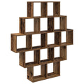 Wandregal Altholz 120 x 20 x 136 cm Holzwerkstoff