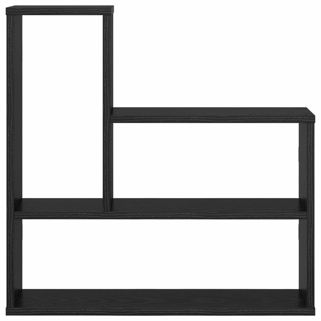 Wandregal Schwarze Eiche 60 x 11 x 60 cm Holzwerkstoff