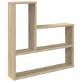 Wandregal Sonoma-Eiche 60 x 11 x 60 cm Holzwerkstoff