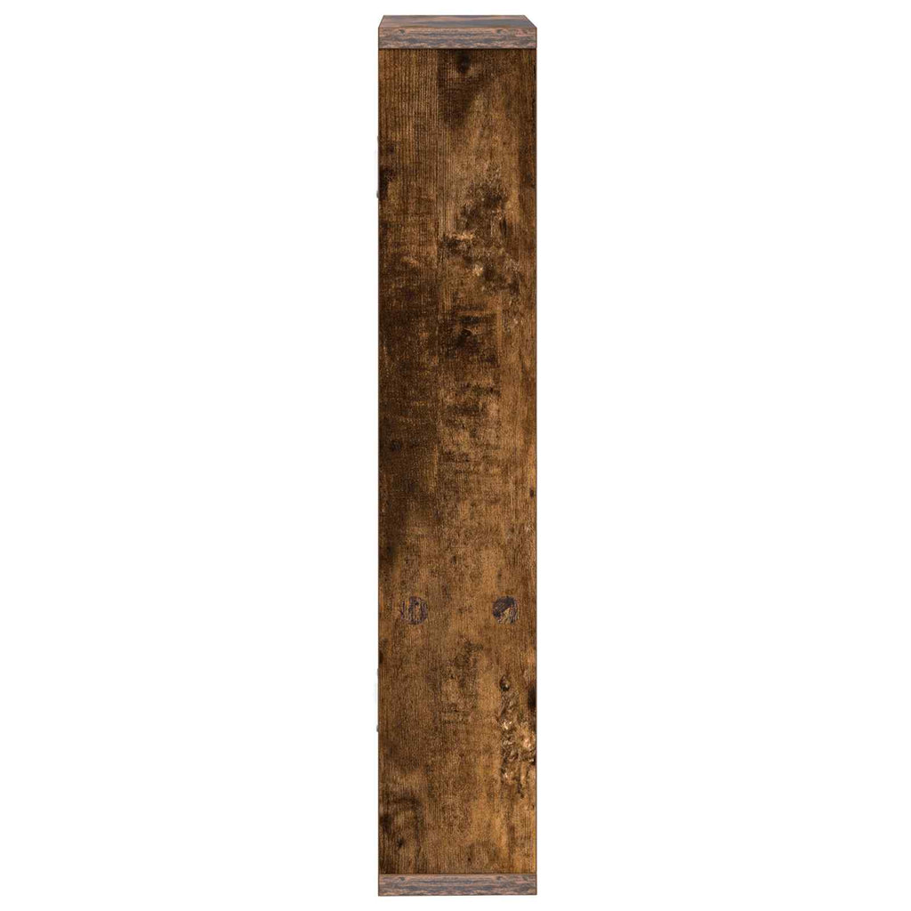 Wandregal Raucheiche 60 x 11 x 60 cm Holzwerkstoff