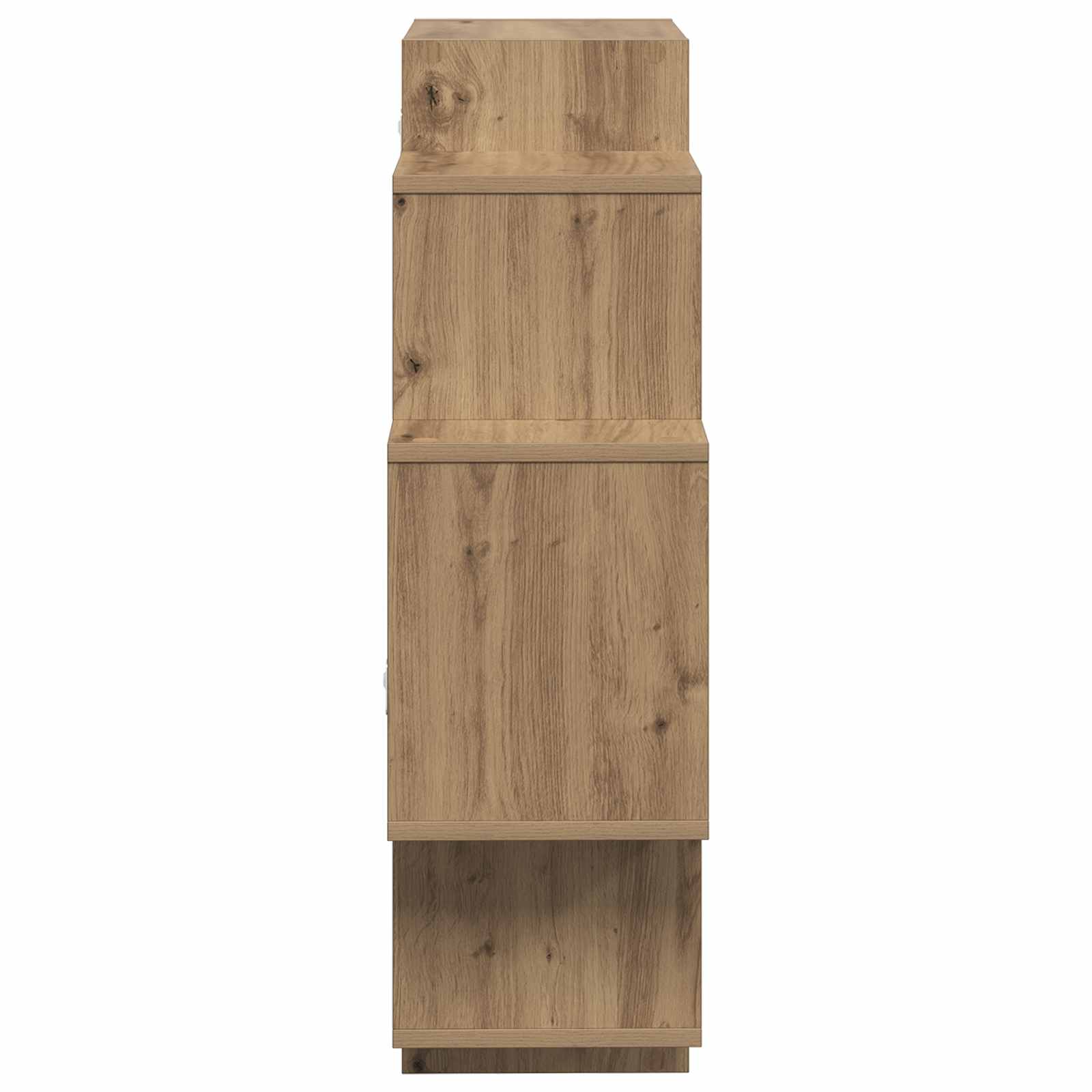Wandregal Artisan-Eiche 90 x 25 x 90 cm Holzwerkstoff