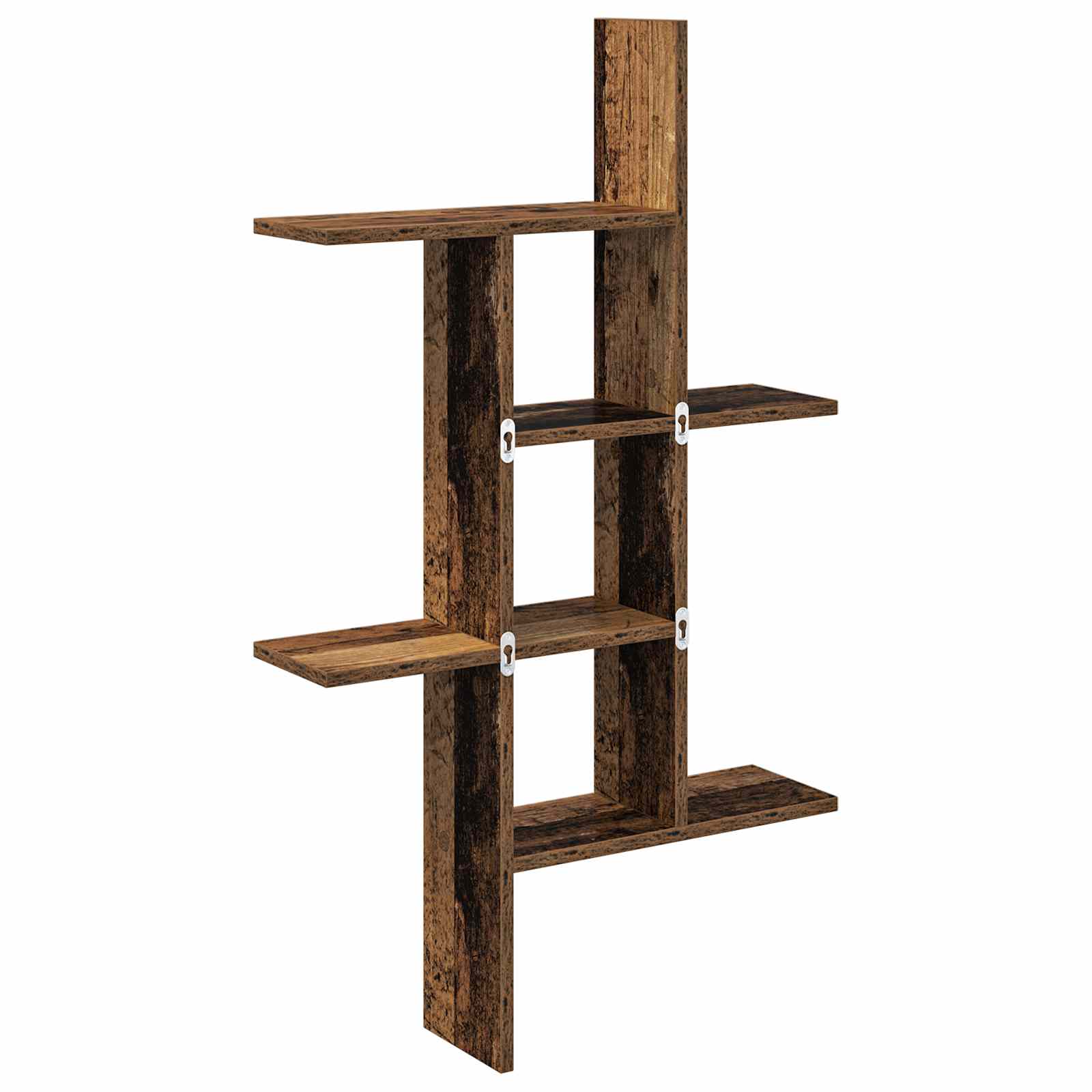 Wandregal Altholz 61 x 15 x 102 cm Holzwerkstoff