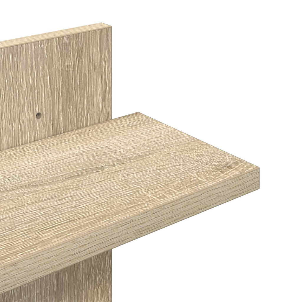 Wandregal Sonoma-Eiche 48,5 x 15 x 101 cm Holzwerkstoff