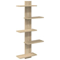 Wandregal Sonoma-Eiche 48,5 x 15 x 101 cm Holzwerkstoff