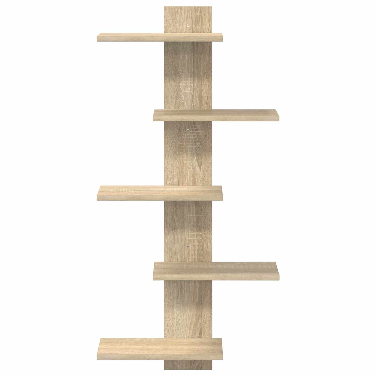 Wandregal Sonoma-Eiche 48,5 x 15 x 101 cm Holzwerkstoff