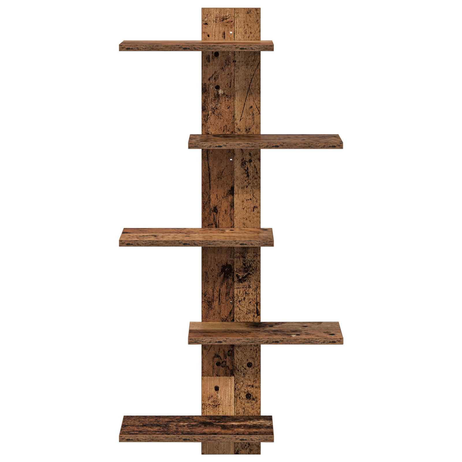 Wandregal Altholz 48,5 x 15 x 101 cm Holzwerkstoff