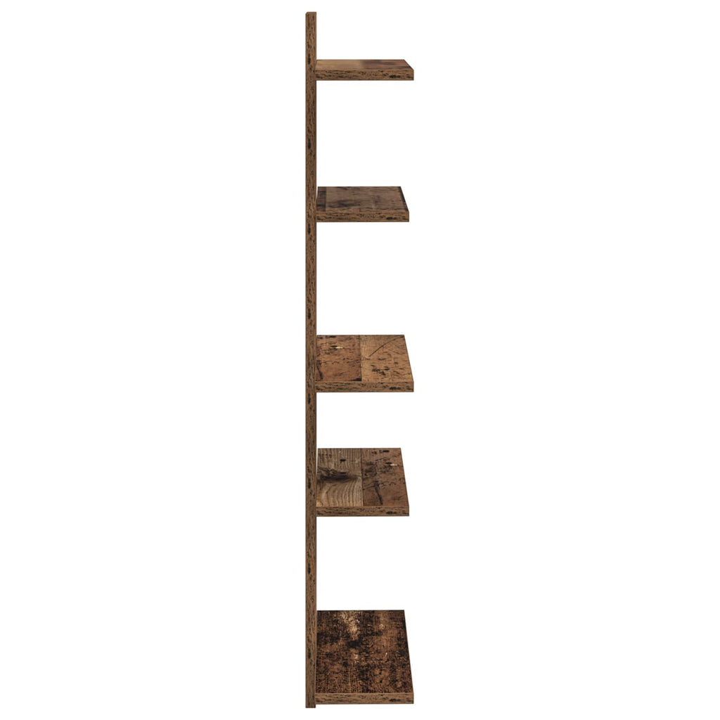 Wandregal Altholz 48,5 x 15 x 101 cm Holzwerkstoff