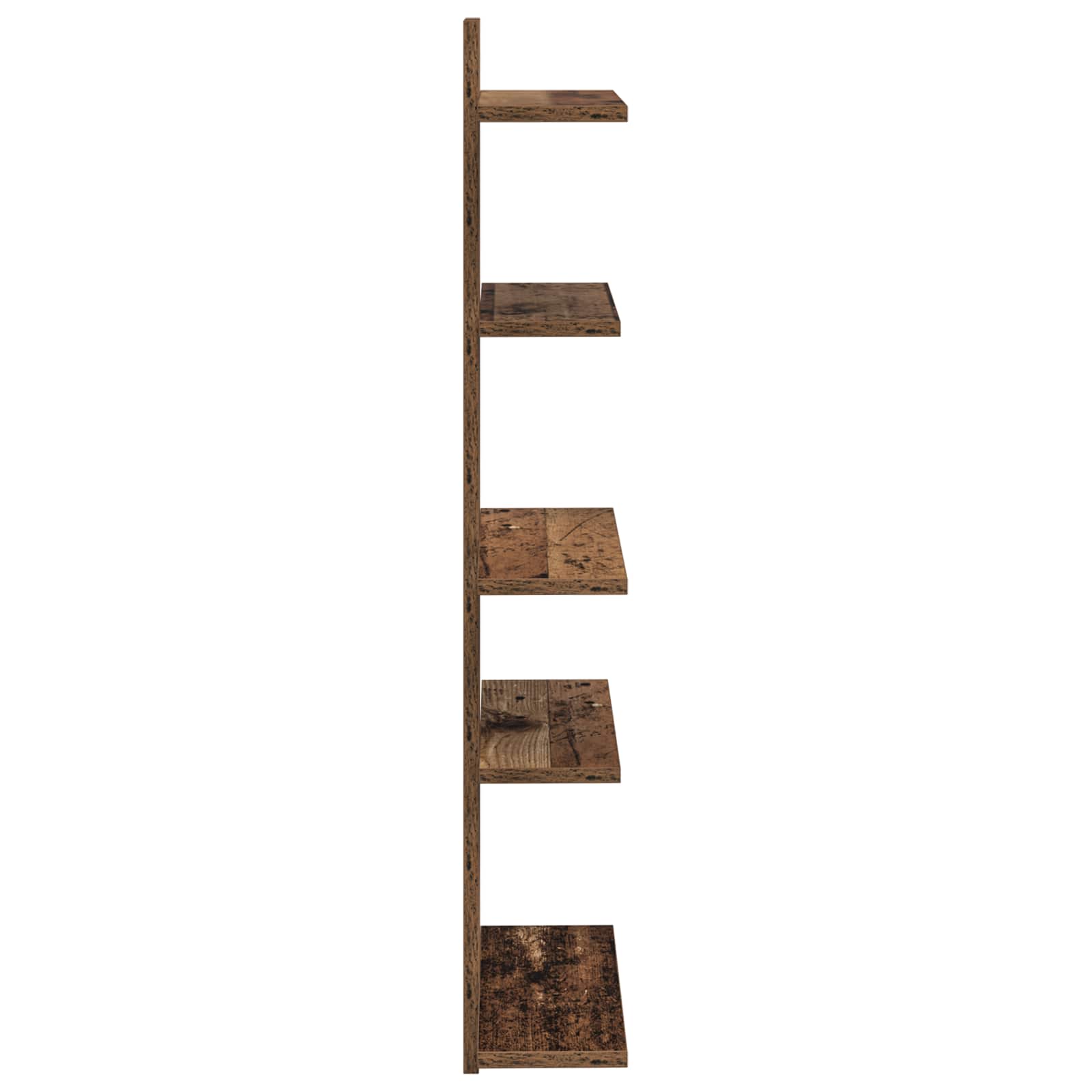 Wandregal Altholz 48,5 x 15 x 101 cm Holzwerkstoff