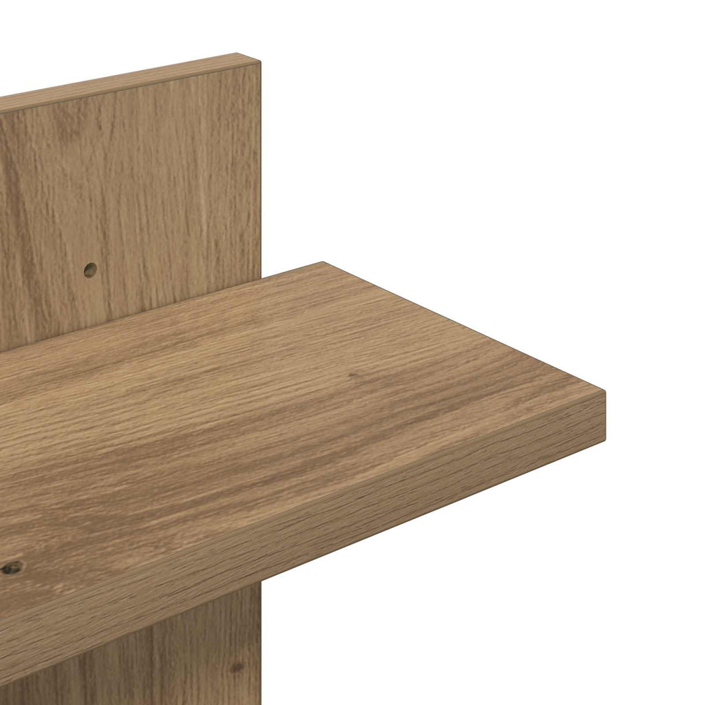 Wandregal Artisan-Eiche 48,5 x 15 x 101 cm Holzwerkstoff