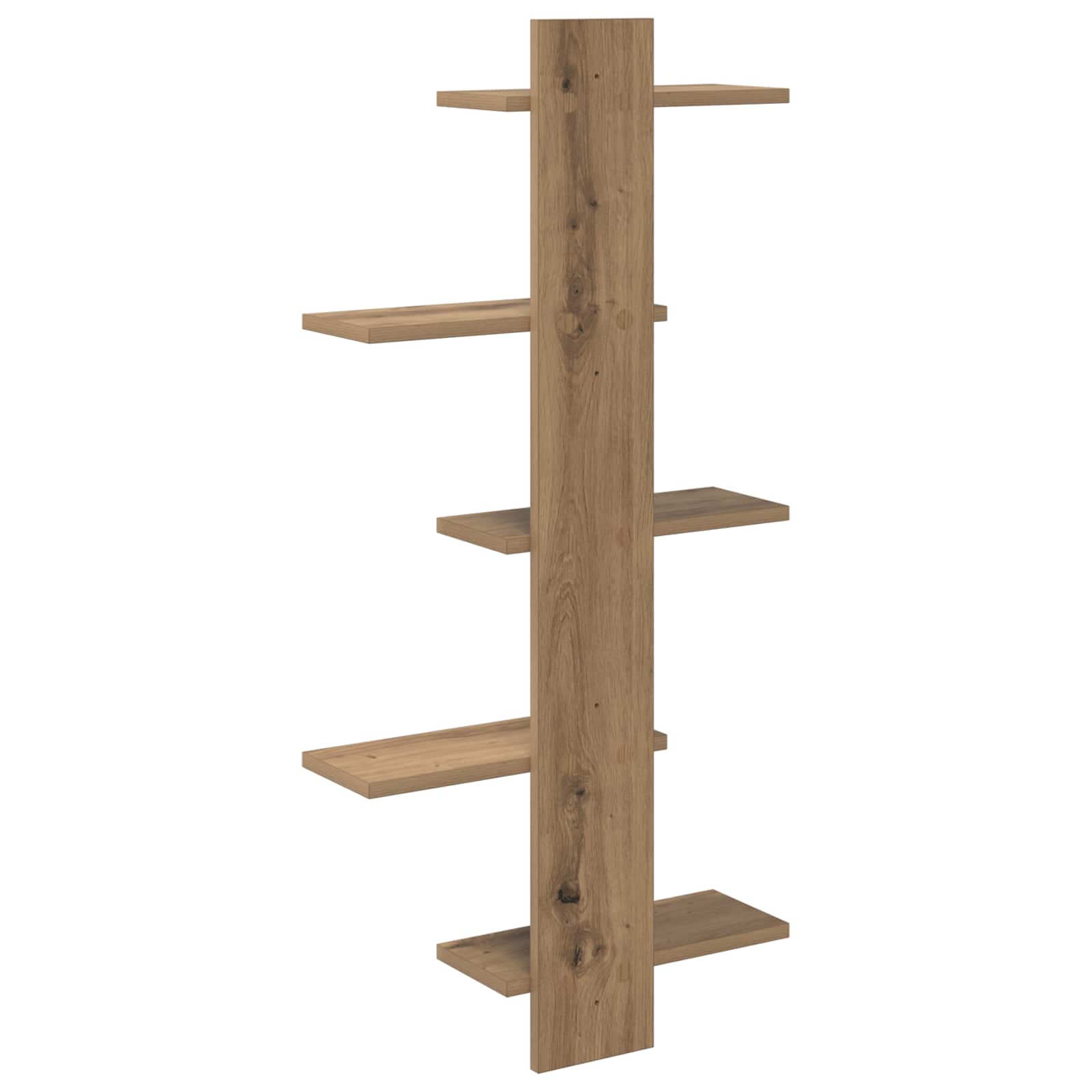 Wandregal Artisan-Eiche 48,5 x 15 x 101 cm Holzwerkstoff