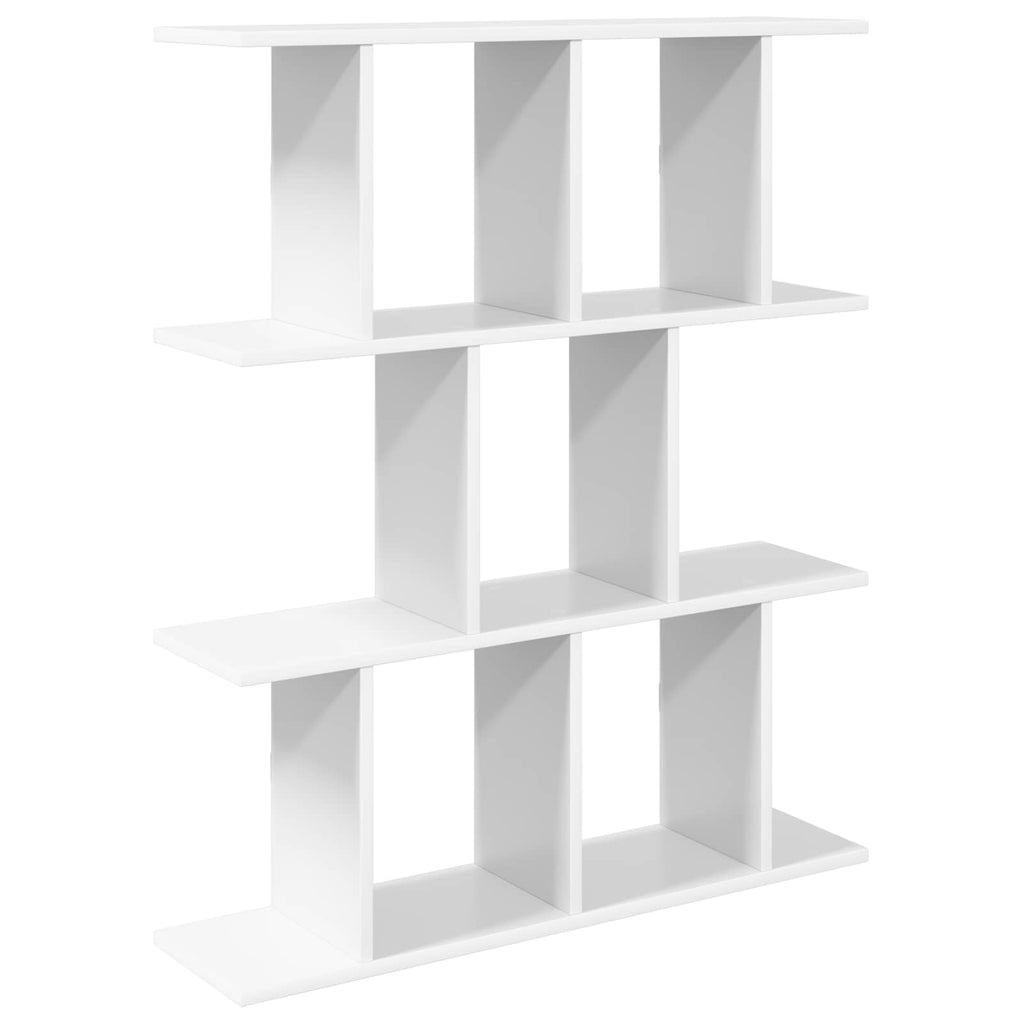 Wandregal Weiß 80 x 20 x 96 cm Holzwerkstoff