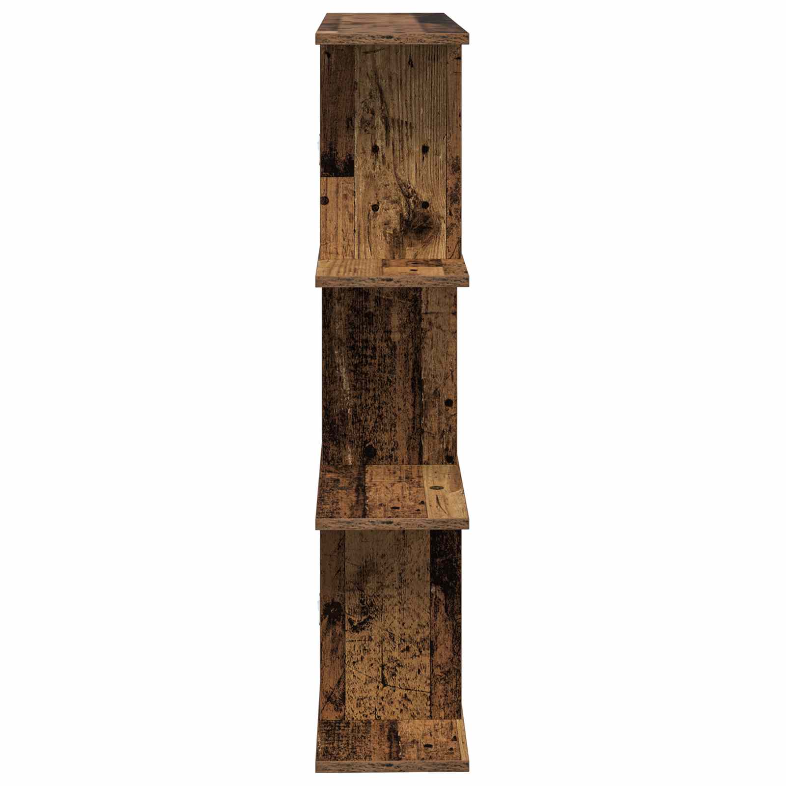 Wandregal Altholz 80 x 20 x 96 cm Holzwerkstoff