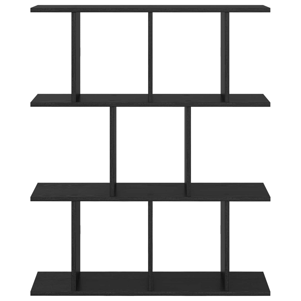 Wandregal Schwarze Eiche 102 x 20 x 96 cm Holzwerkstoff