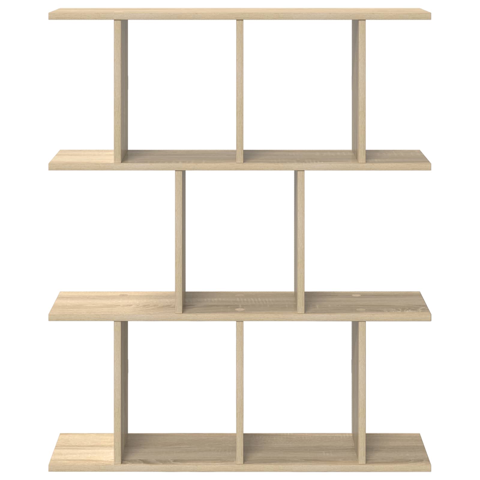Wandregal Sonoma-Eiche 102 x 20 x 96 cm Holzwerkstoff