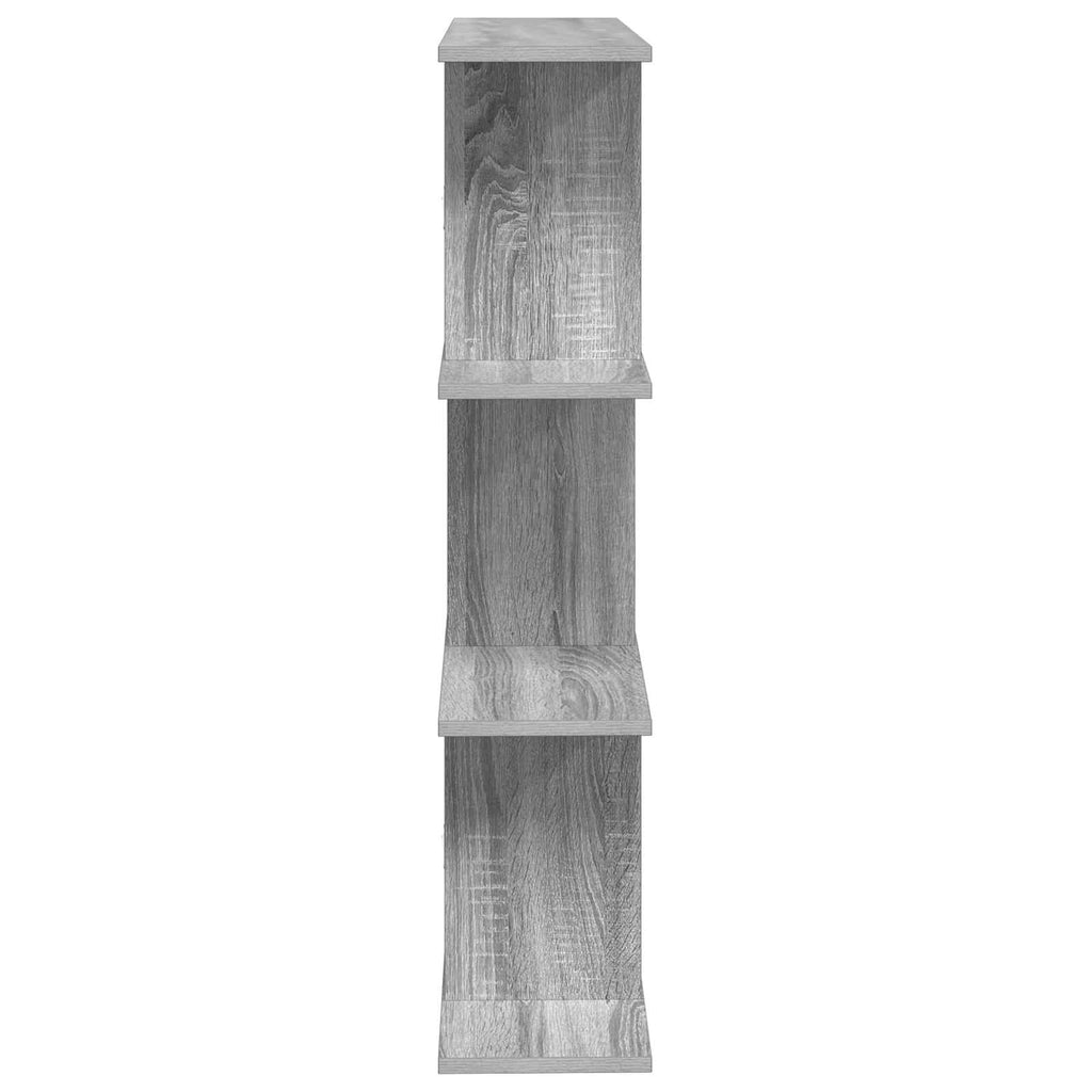Wandregal Sonoma-Grau 102 x 20 x 96 cm Holzwerkstoff