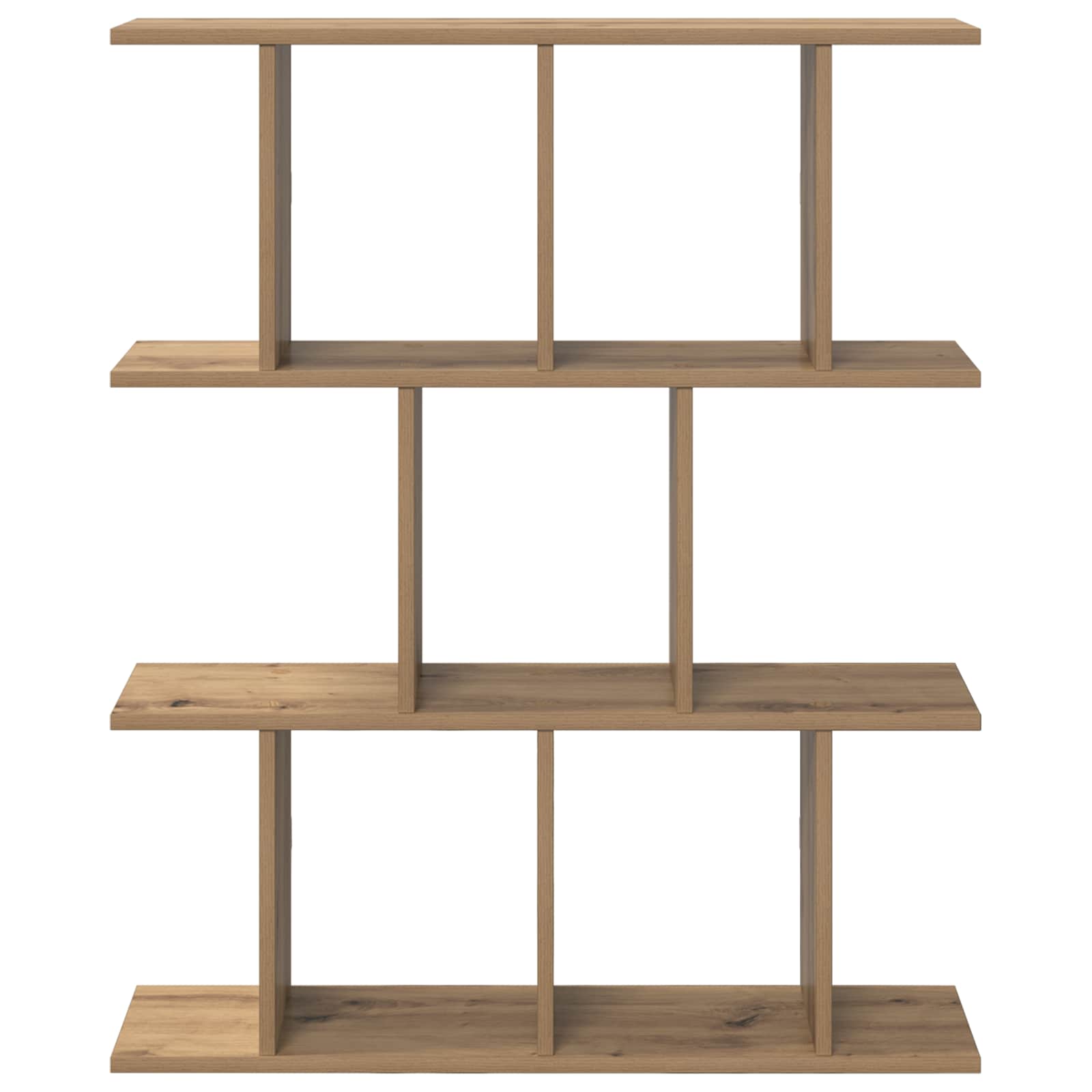 Wandregal Artisan-Eiche 102 x 20 x 96 cm Holzwerkstoff