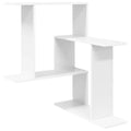 Wandregal Weiß 67 x 67 x 87 cm Holzwerkstoff