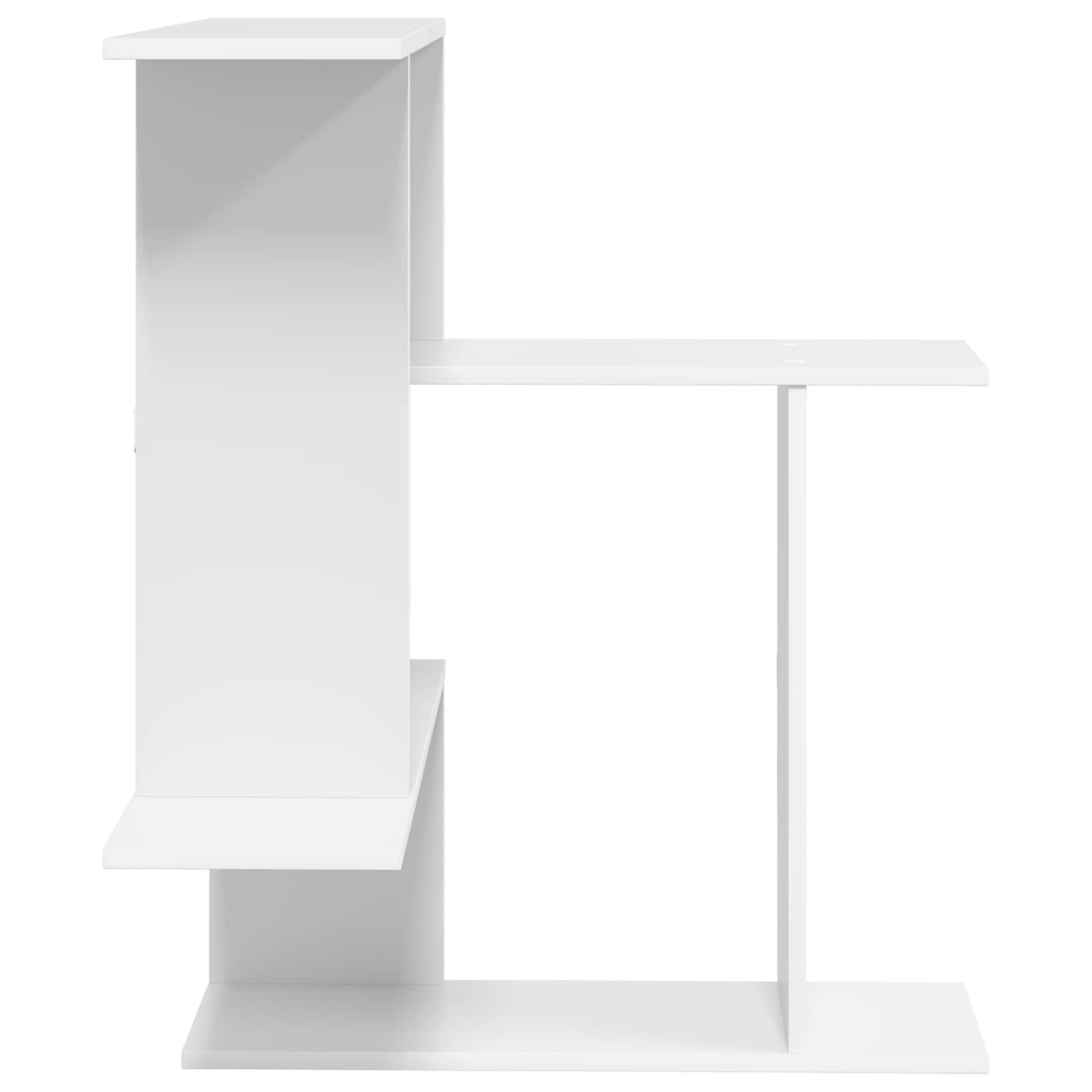 Wandregal Weiß 67 x 67 x 87 cm Holzwerkstoff