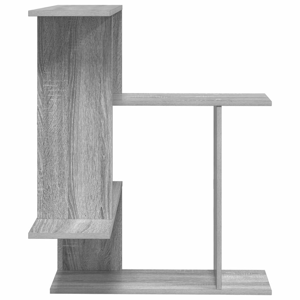 Wandregal Sonoma-Grau 67 x 67 x 87 cm Holzwerkstoff
