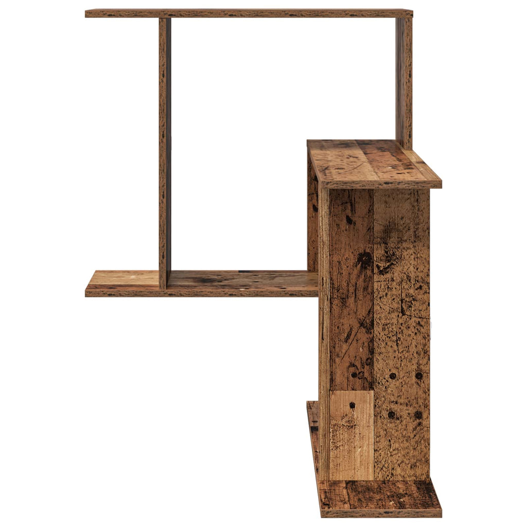 Wandregal Altholz 67 x 67 x 87 cm Holzwerkstoff