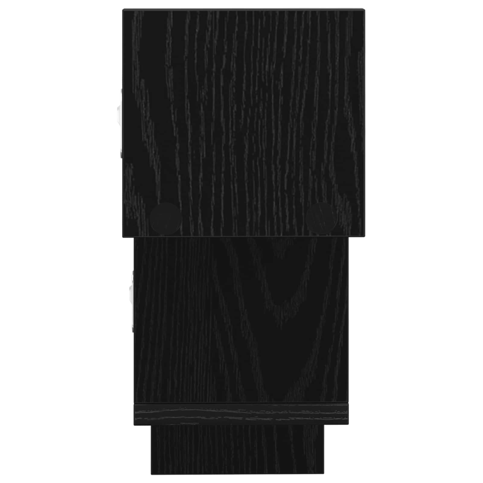 Wandregal Schwarze Eiche 48 x 15 x 42 cm Holzwerkstoff