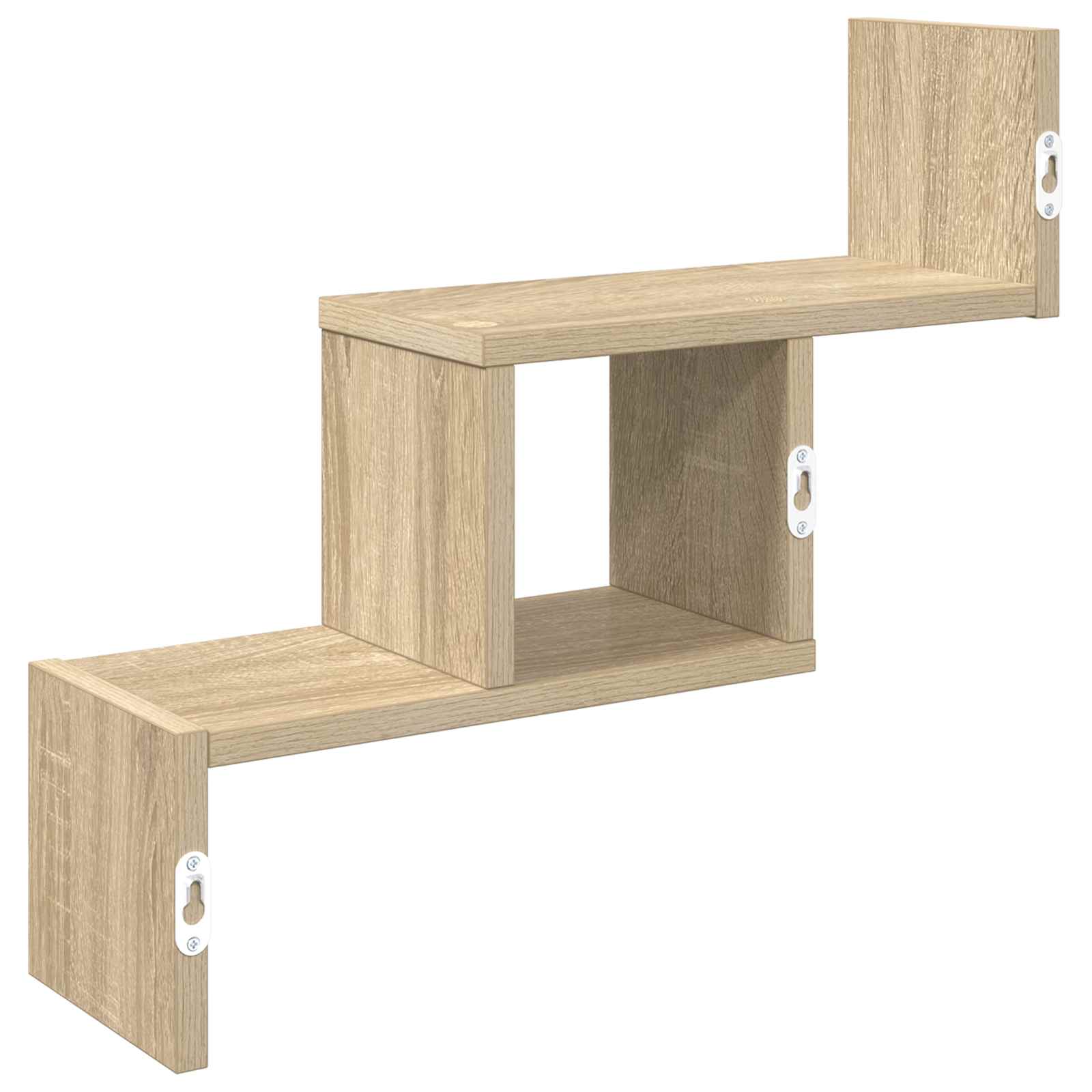 Wandregal Sonoma-Eiche 48 x 15 x 42 cm Holzwerkstoff