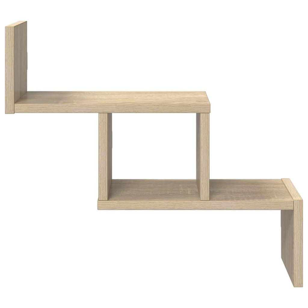 Wandregal Sonoma-Eiche 48 x 15 x 42 cm Holzwerkstoff