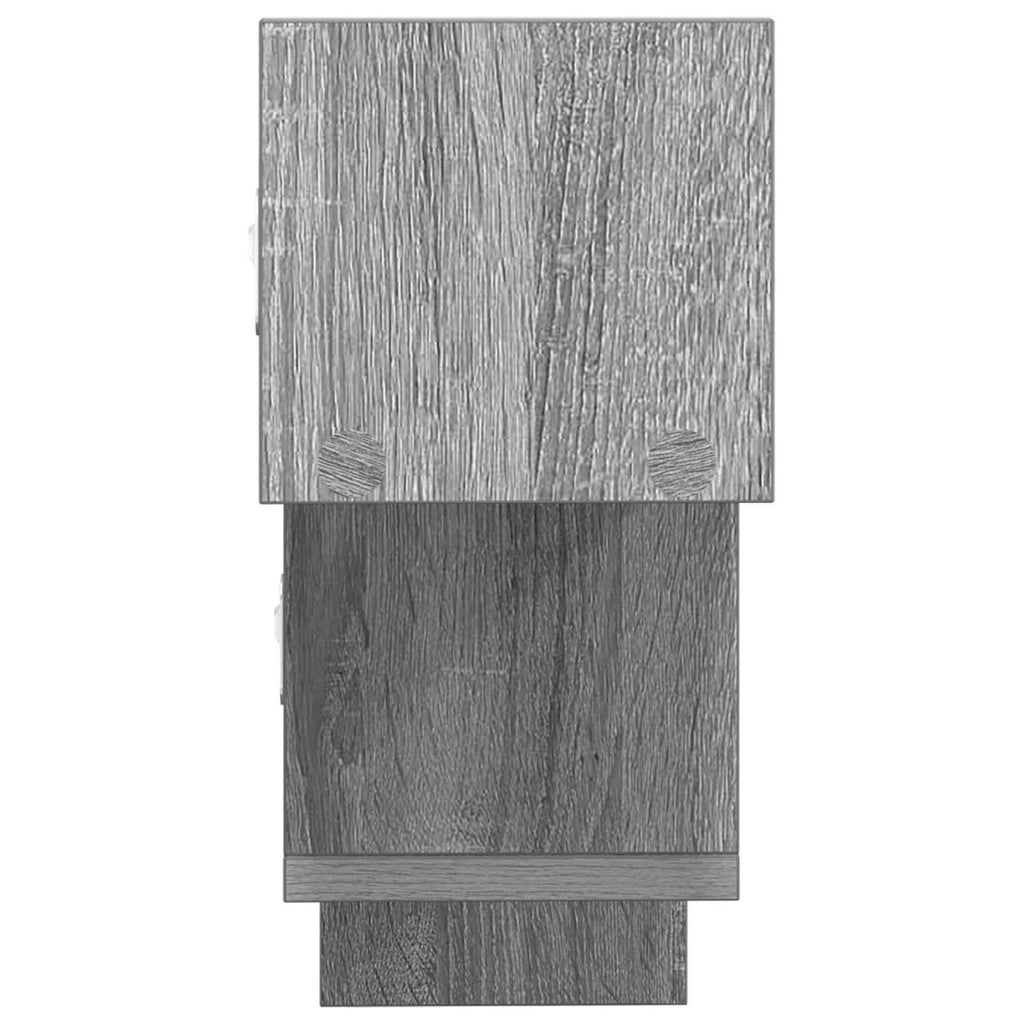 Wandregal Sonoma-Grau 48 x 15 x 42 cm Holzwerkstoff