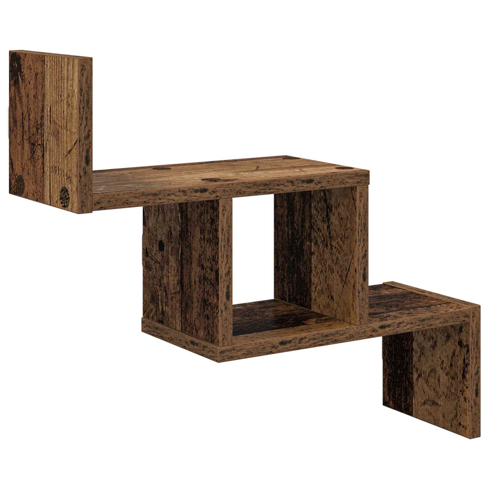 Wandregal Altholz 48 x 15 x 42 cm Holzwerkstoff